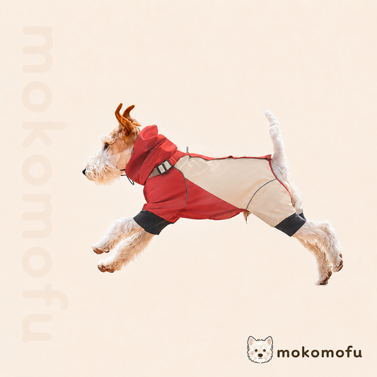 犬用 アウトドア風 マウンテンパーカー 防風 防水