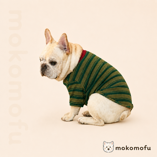犬服 ボーダー柄 タンクトップ シャツ