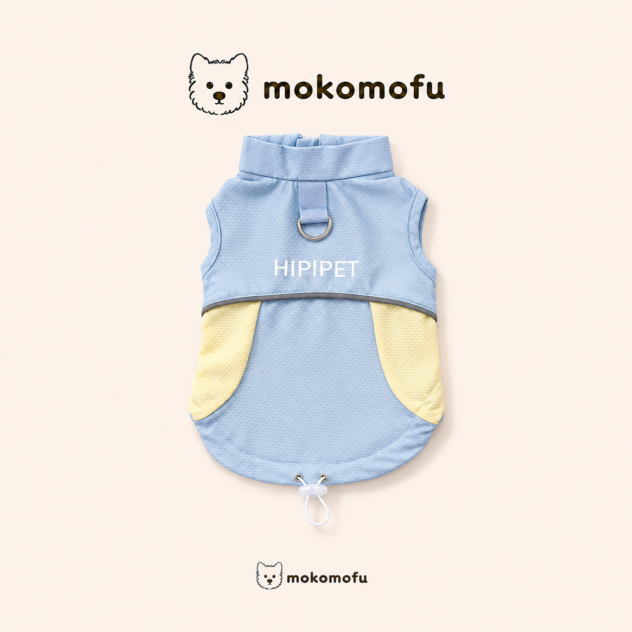 犬服 猫服 接触冷感 バイカラー タンクトップ