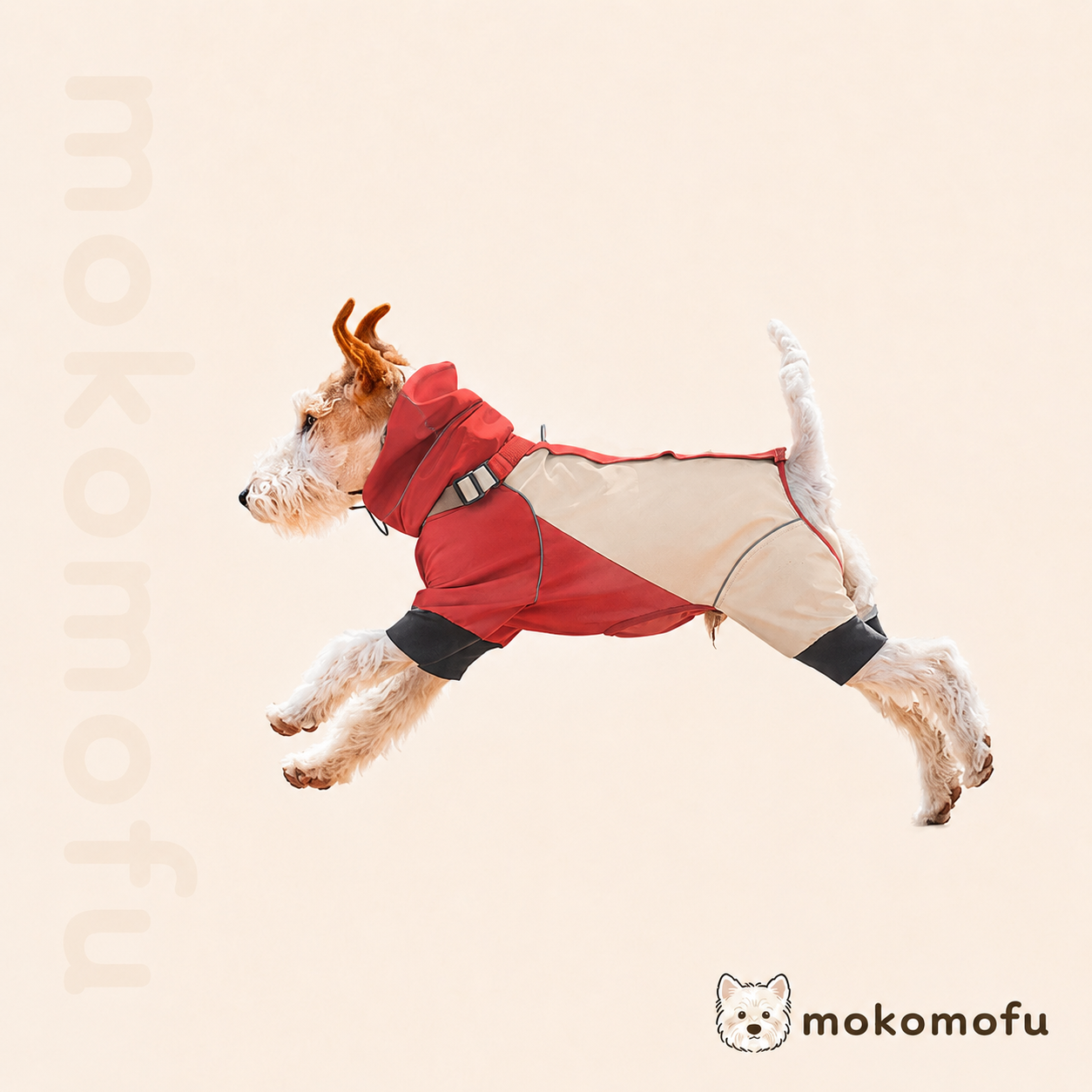犬用 アウトドア風 マウンテンパーカー 防風 防水
