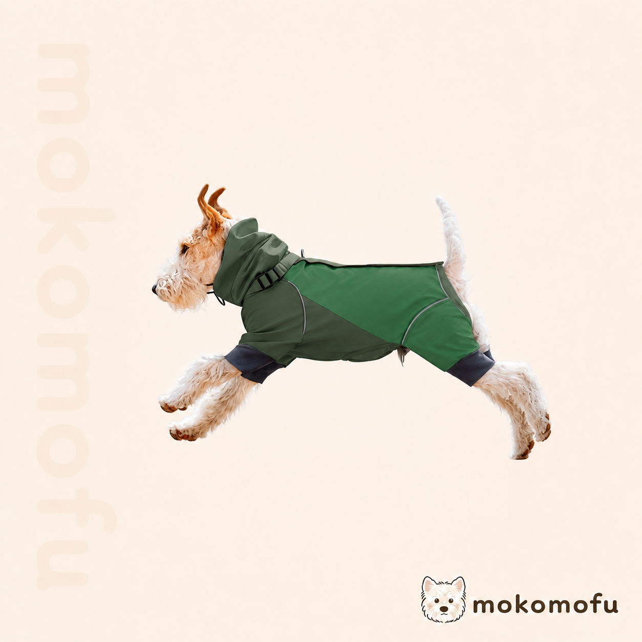 犬用 アウトドア風 マウンテンパーカー 防風 防水