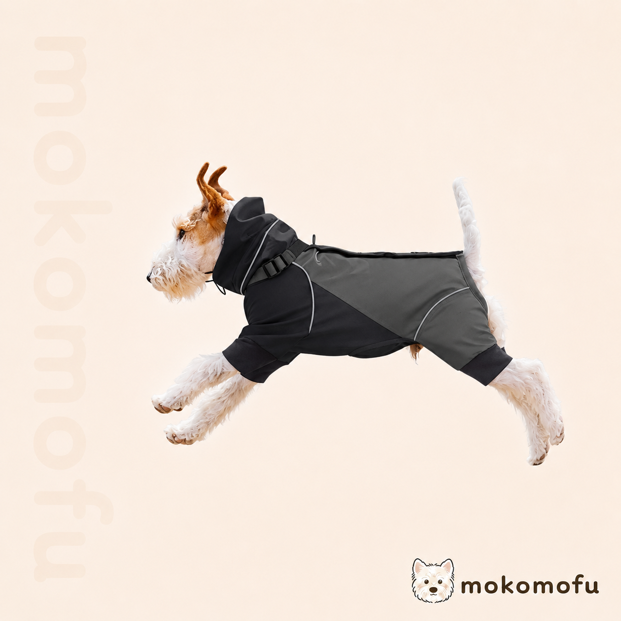 犬用 アウトドア風 マウンテンパーカー 防風 防水