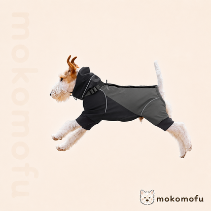 犬用 アウトドア風 マウンテンパーカー 防風 防水