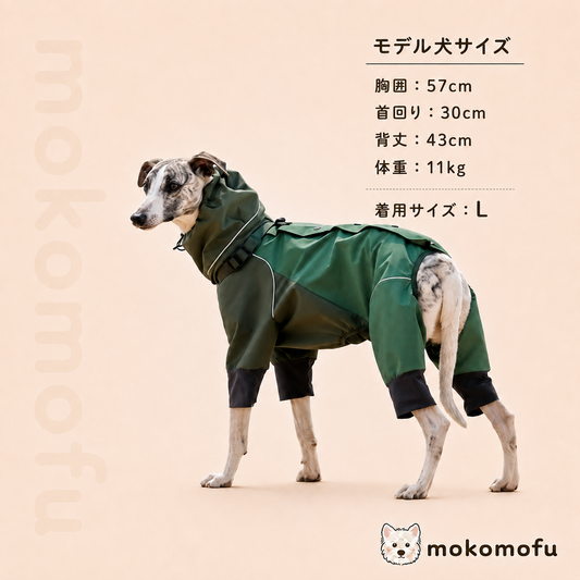 犬用 アウトドア風 マウンテンパーカー 防風 防水
