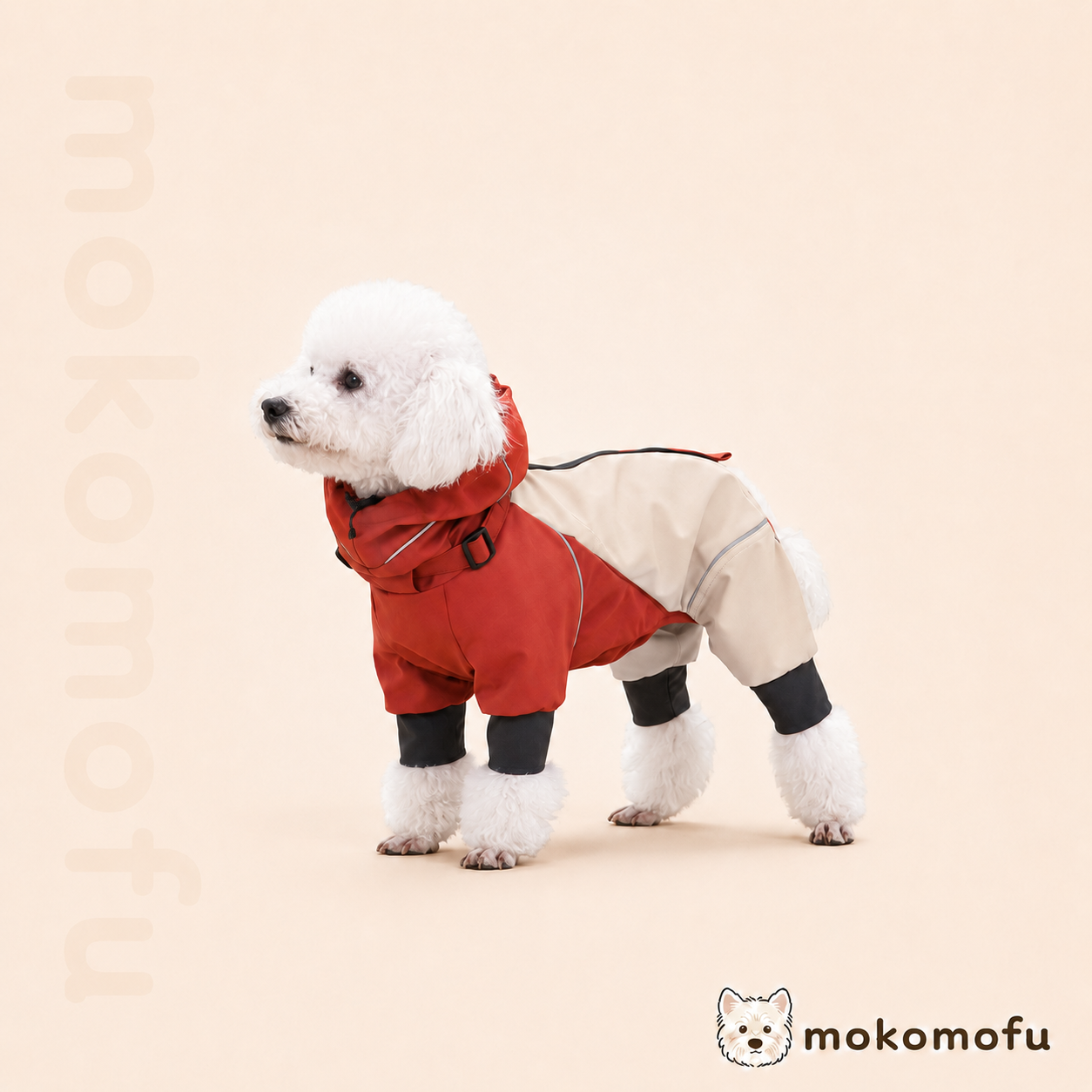犬用 アウトドア風 マウンテンパーカー 防風 防水