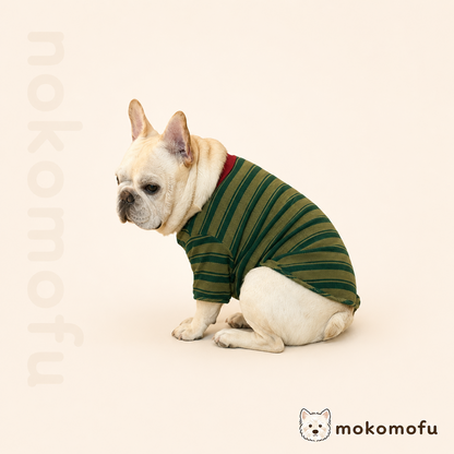 犬服 ボーダー柄 タンクトップ シャツ