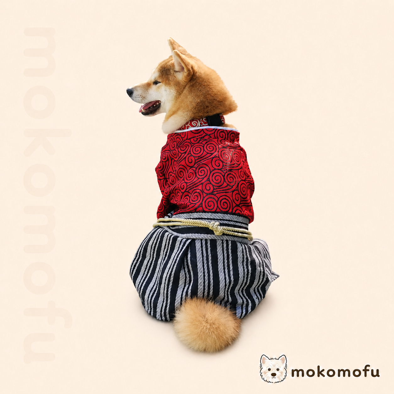 Dog/Cat Samurai Kimono Hakama