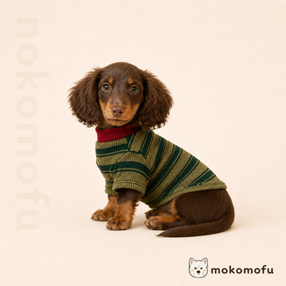 犬服 ボーダー柄 タンクトップ シャツ