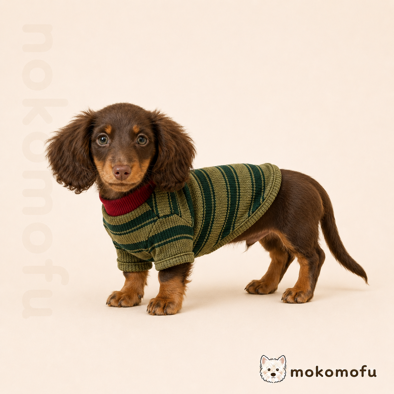 犬服 ボーダー柄 タンクトップ シャツ