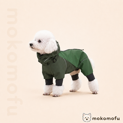 犬用 アウトドア風 マウンテンパーカー 防風 防水