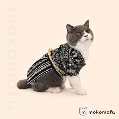 Dog/Cat Samurai Kimono Hakama