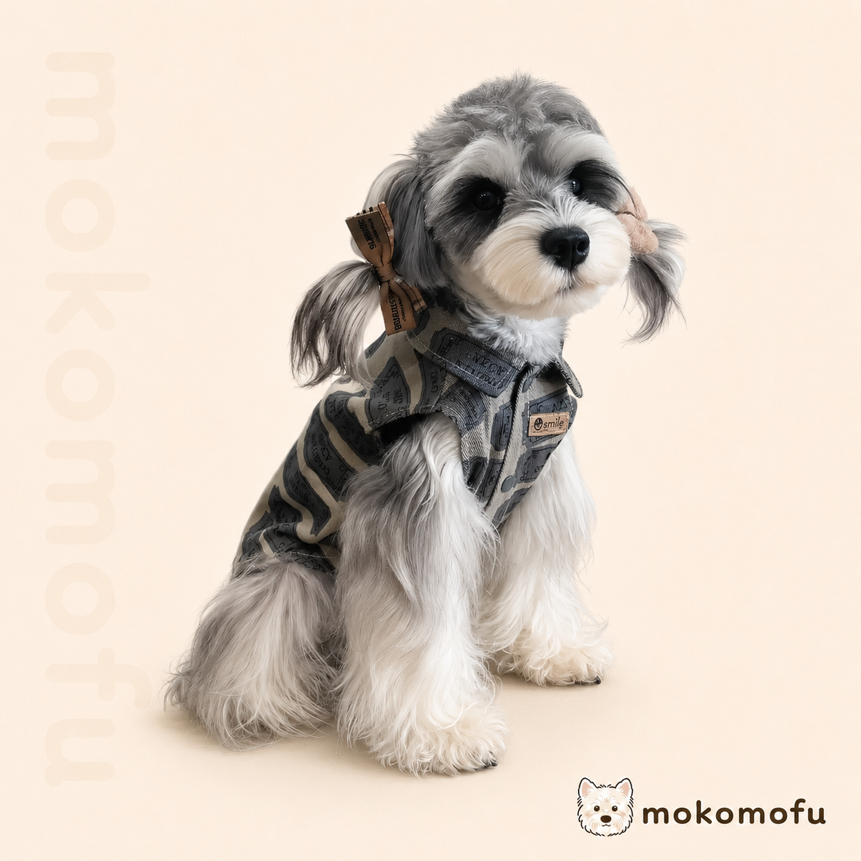 Dog Clothes Denim Vest Shirt Sleeveless Layering